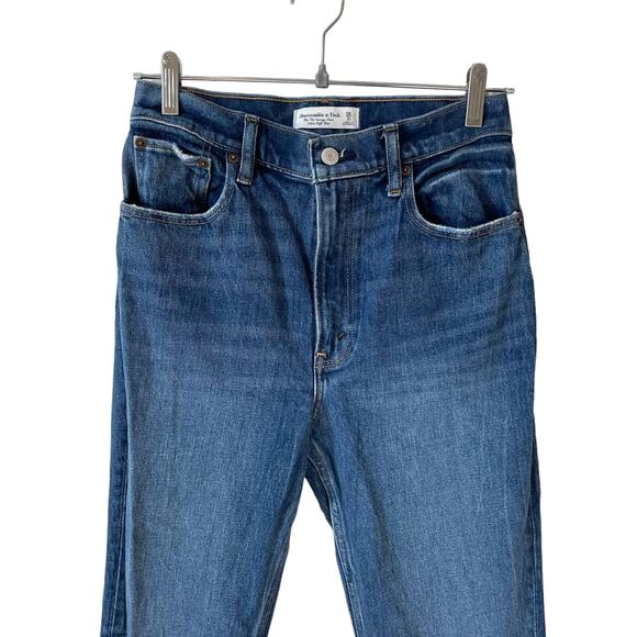 ABERCROMBIE & FITCH The 70s Vintage Flare Ultra High Rise Jeans 26 / 2 Reg Boho - Picture 3 of 12